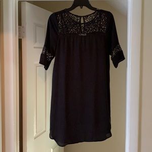 Sheer dress perfect for work or black dress night